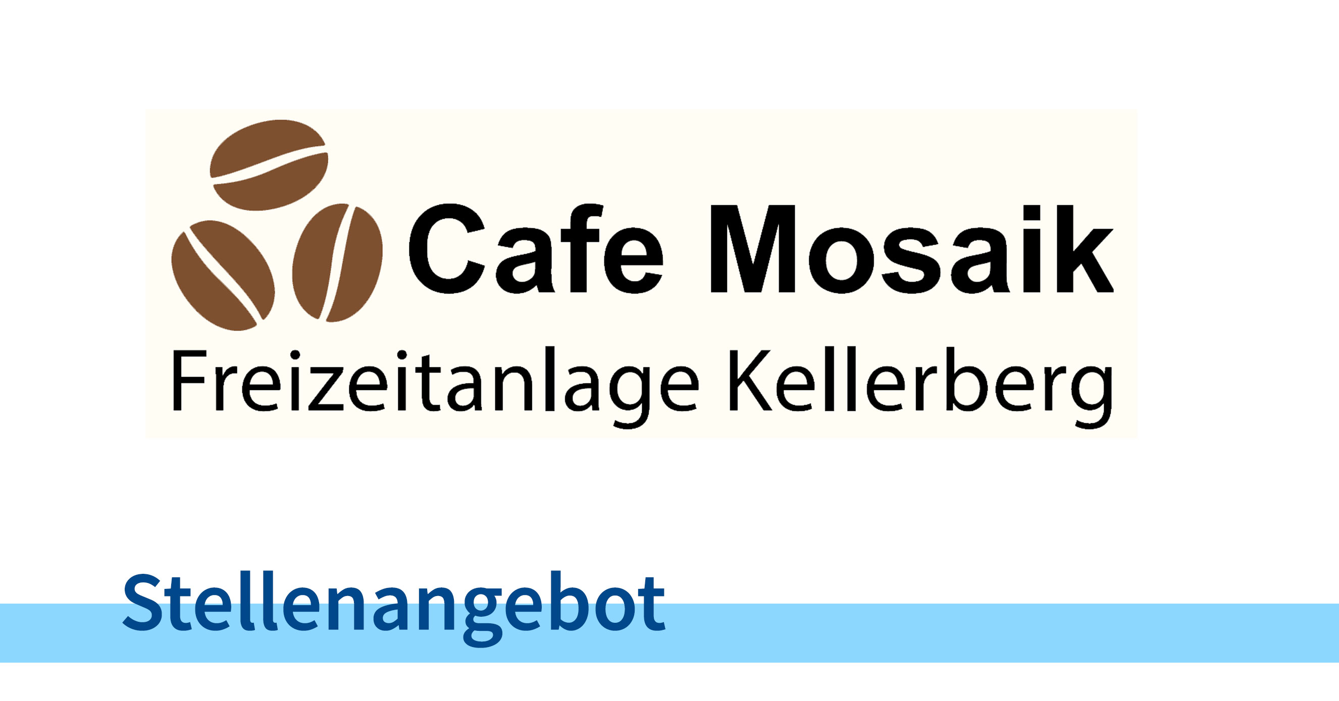 Logo Café Mosaik - Freizeitanlage Kellerberg - Stellenangebot
