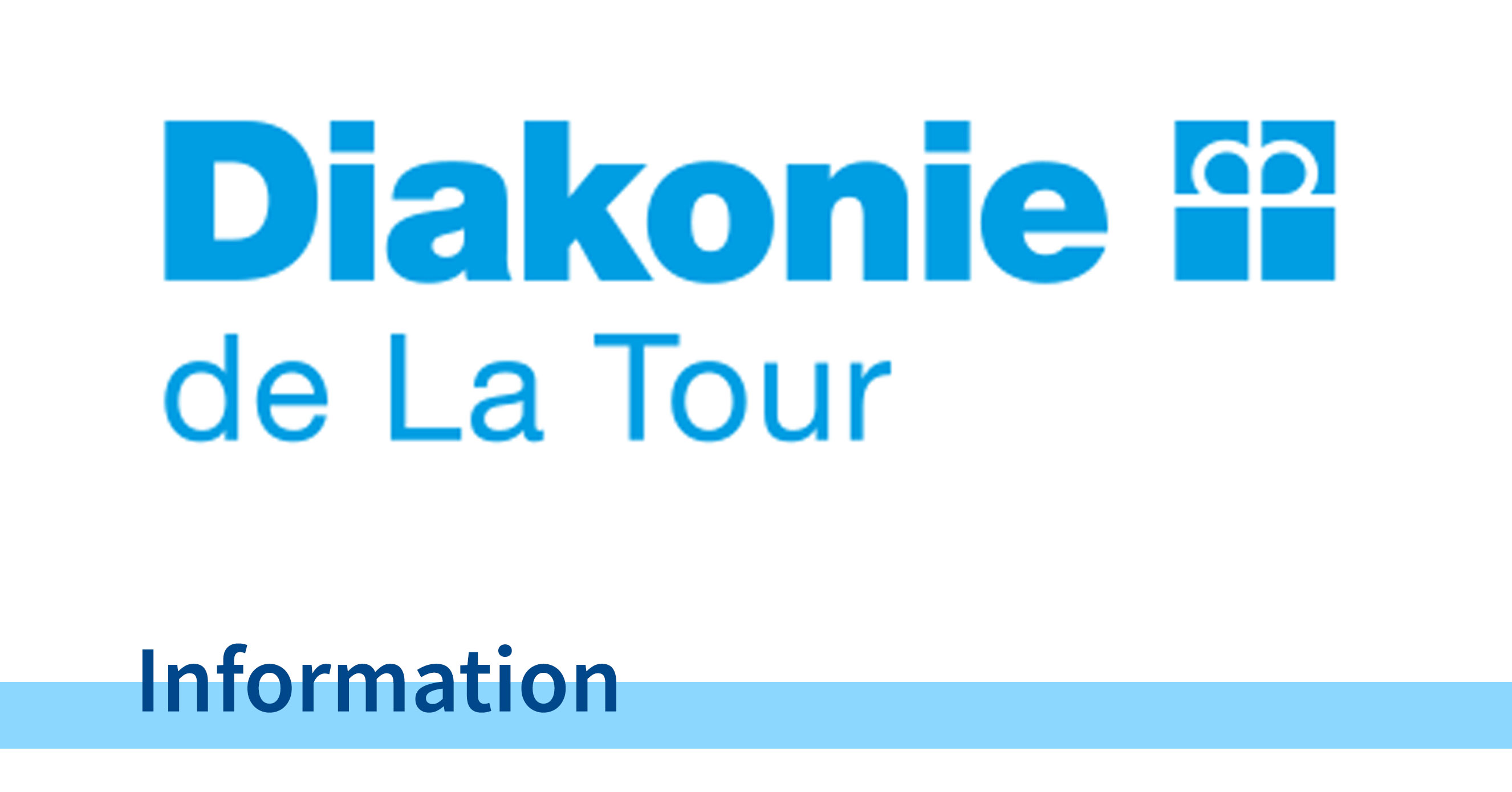 Logo Diakonie de la Tour - Information