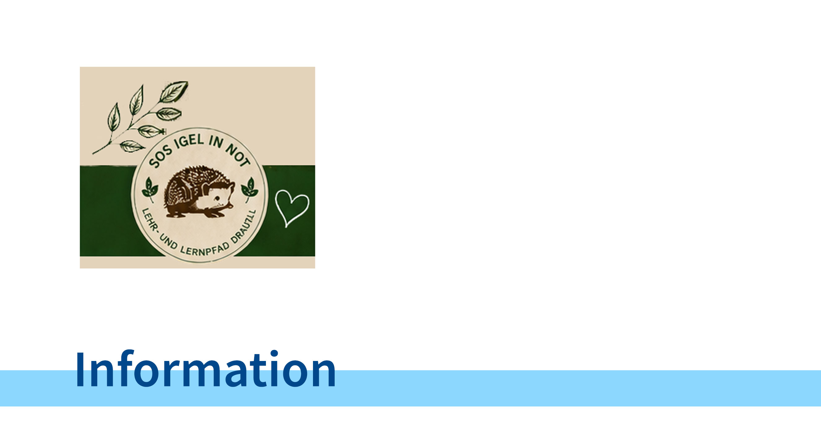 Logo Igel in Not - Information