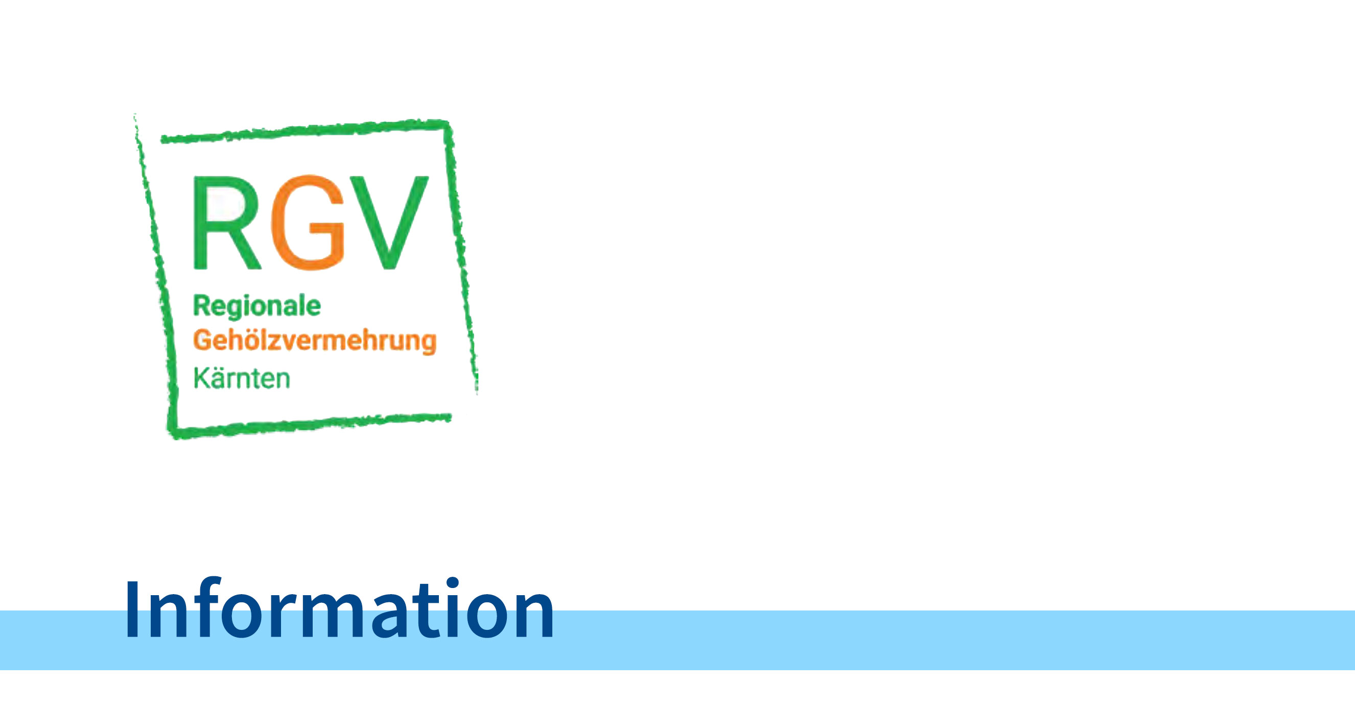 Logo Regionale Holzvermehrung - Information