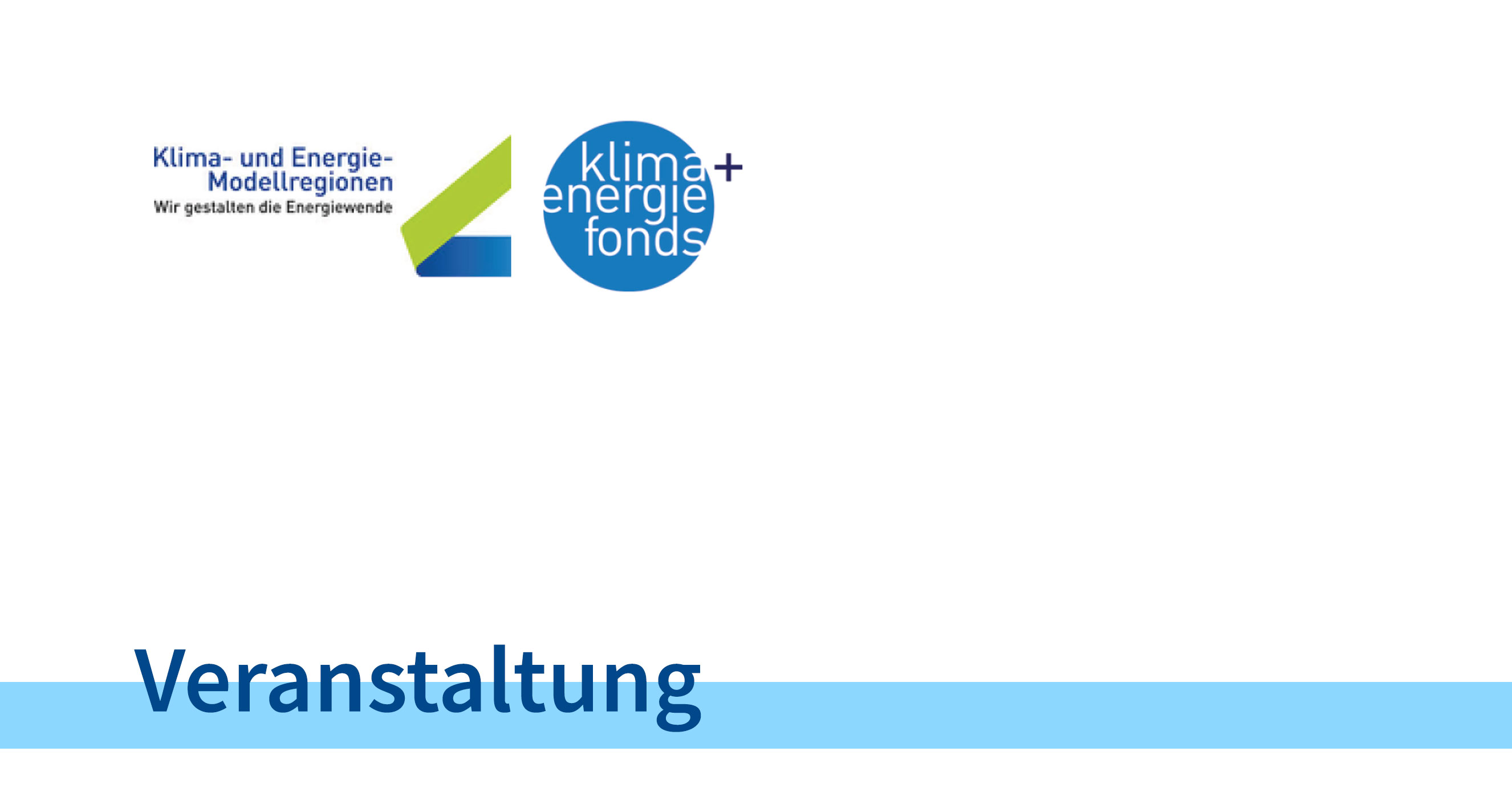 Logo KEM Unteres Drautal - Veranstaltung