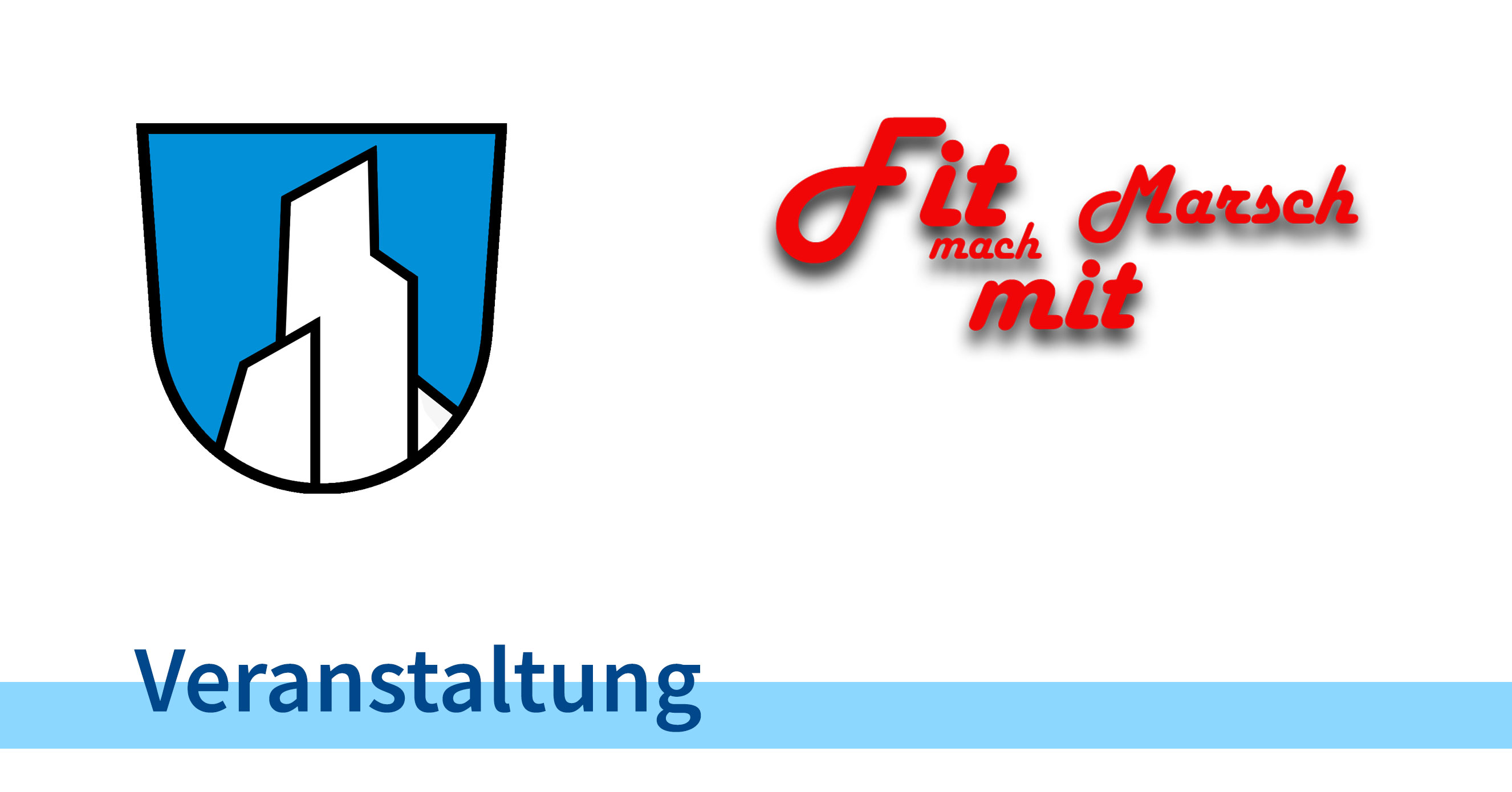 Wappen Weißenstein + Fit mach mit - Veranstaltung