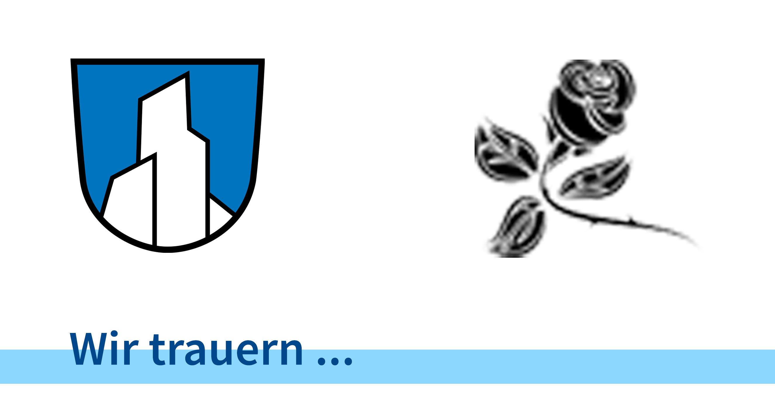 Wappen Weißenstein - Wir trauern