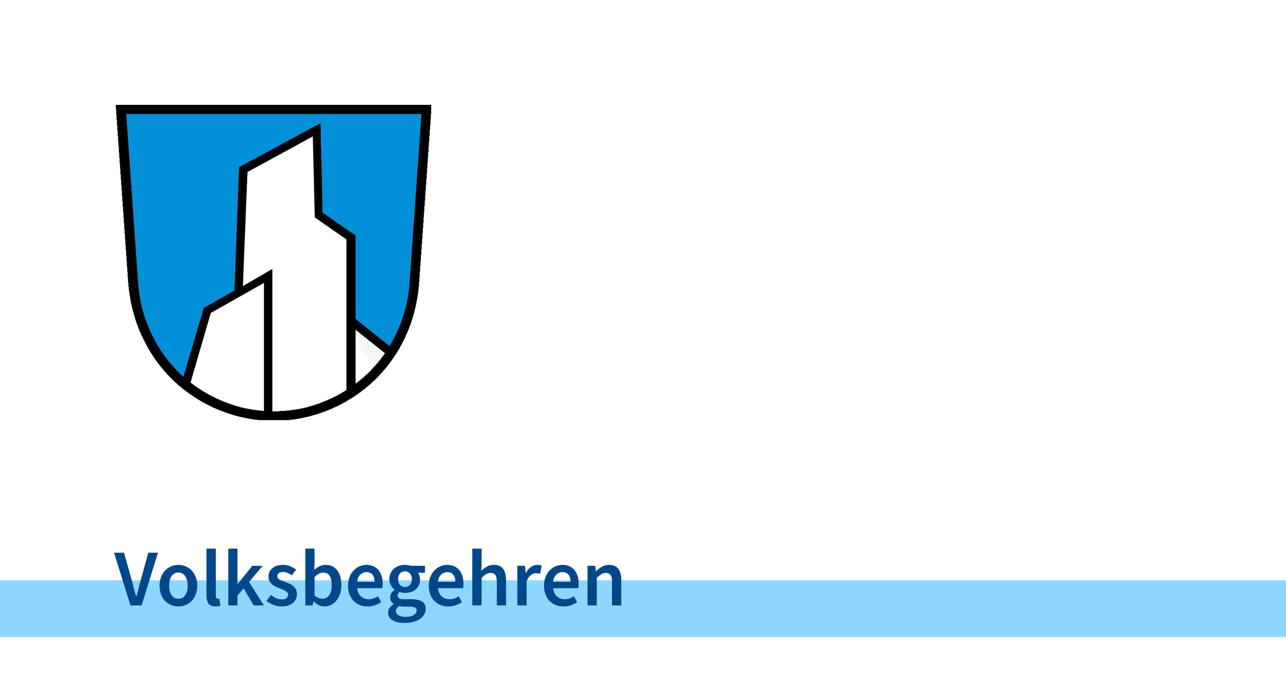 Wappen Weißenstein - Volksbegehren
